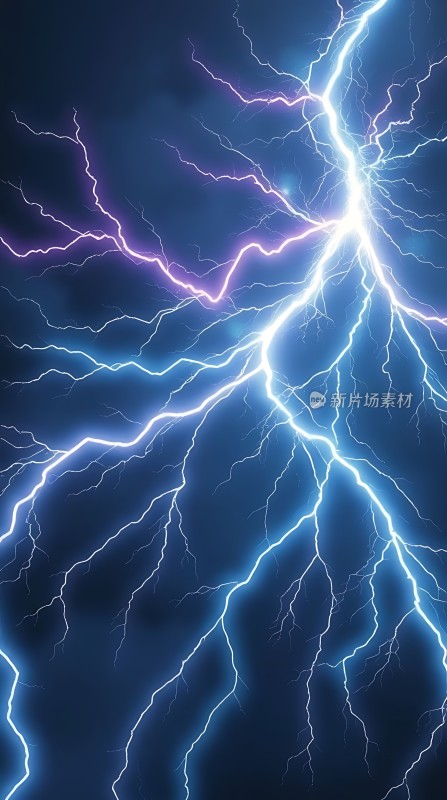 雷鸣电闪震撼人心的闪电风暴！