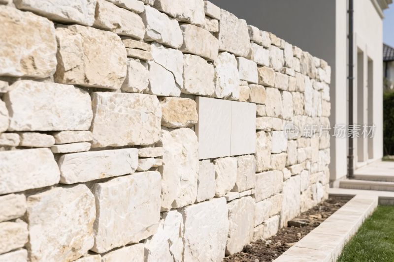 石材墙面建筑细节