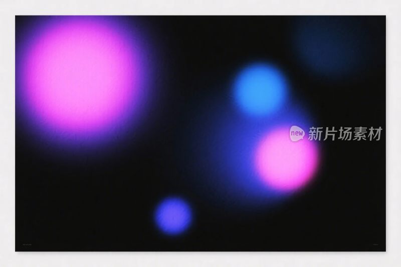 彩色光斑背景图