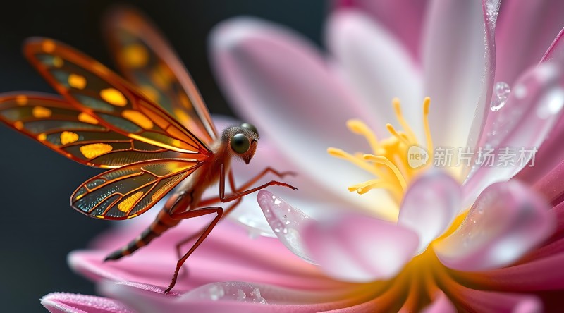 蜻蜓轻舞花间梦