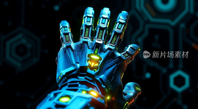 机械手臂科技感十足