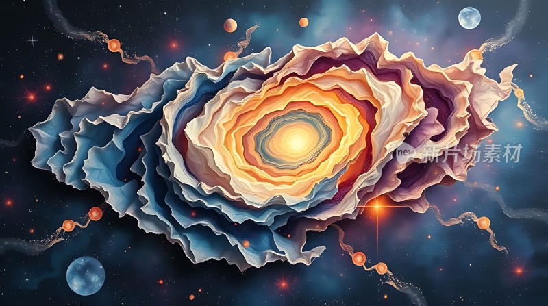 宇宙奇观星云漩涡