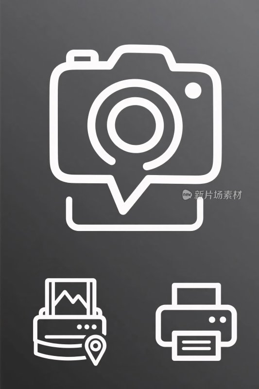 摄影相关图标集合