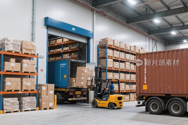 仓库货运作业场景