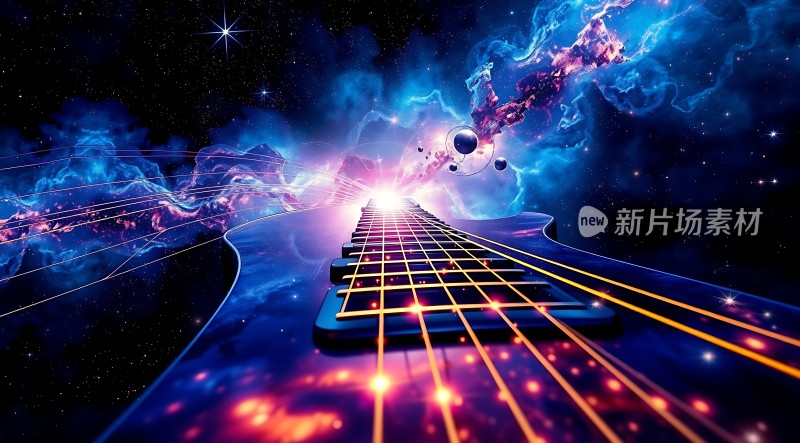 吉他弦乐穿越星际之旅