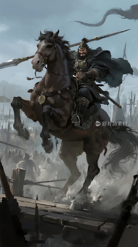 战马奔腾将军出征