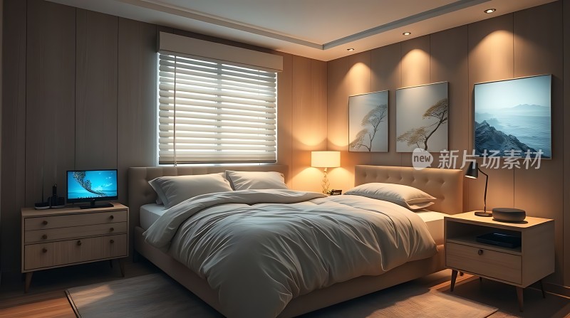 现代卧室设计温馨舒适简约风格