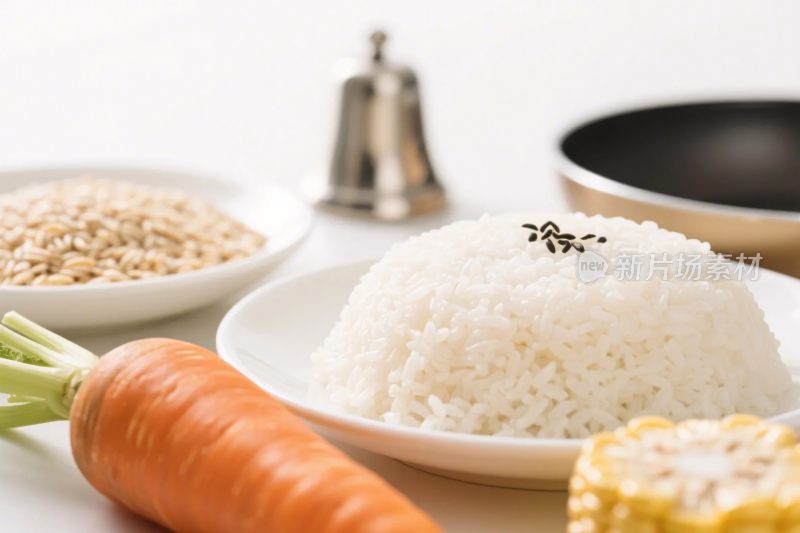 美食食材组合展示图