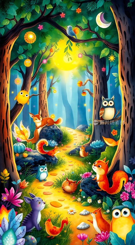 森林里的动物们