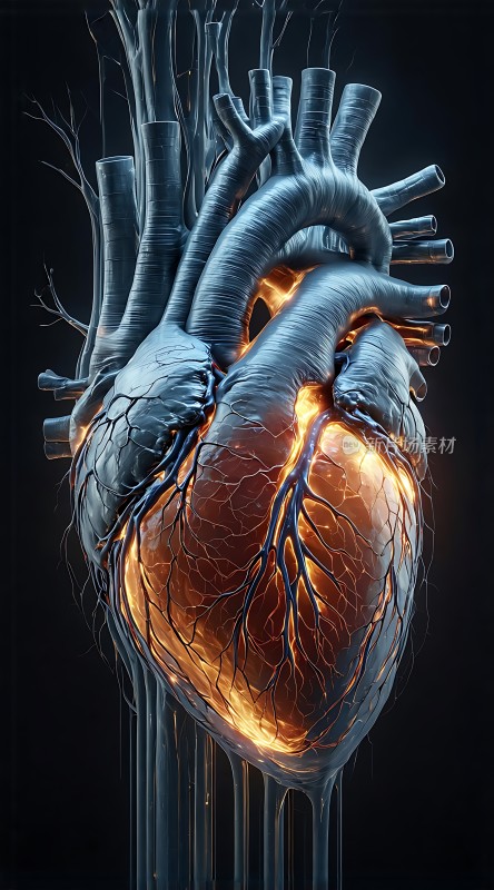 心脏与血管的艺术描绘