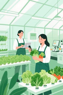 温室蔬菜售卖场景 温室蔬菜售卖场景