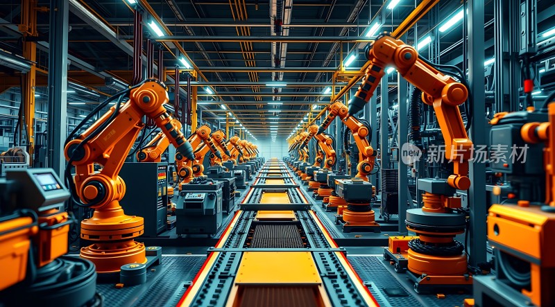 智能工厂生产线