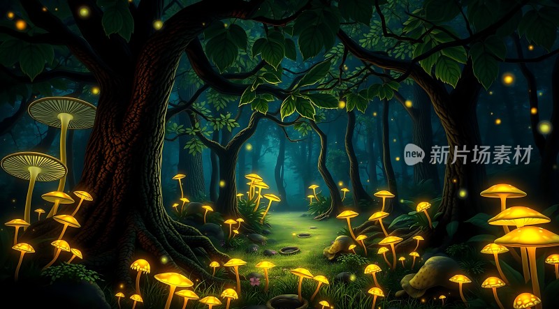 神秘森林夜光之旅