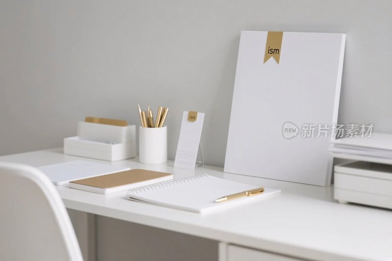 简约办公桌面布置