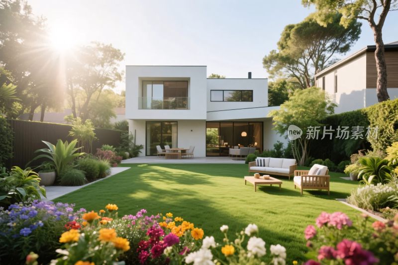 现代住宅庭院景观