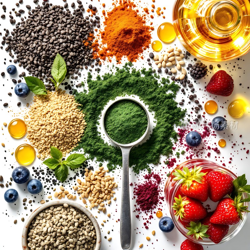 营养食材大集合健康美味一应俱全！