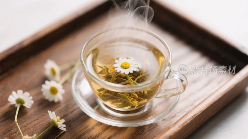 花草茶静物场景