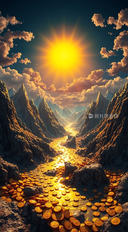 金币流淌的山谷