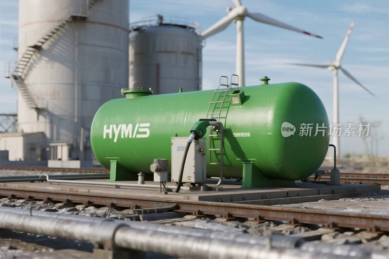 工业储罐与风力发电场景