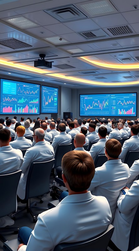 金融分析会议现场