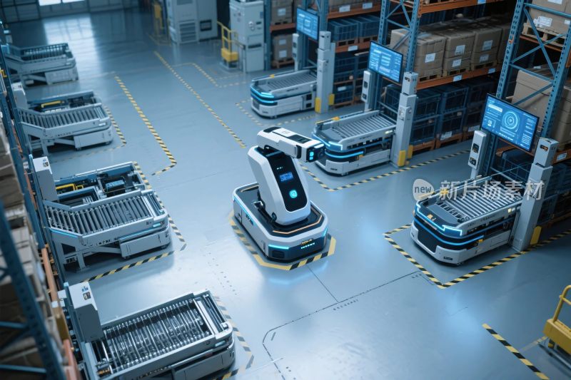 自动化仓库效果图