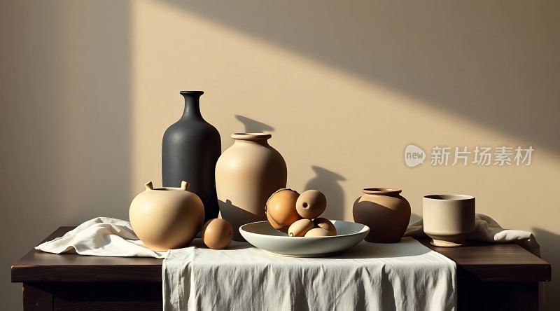 新片场素材 简约静物