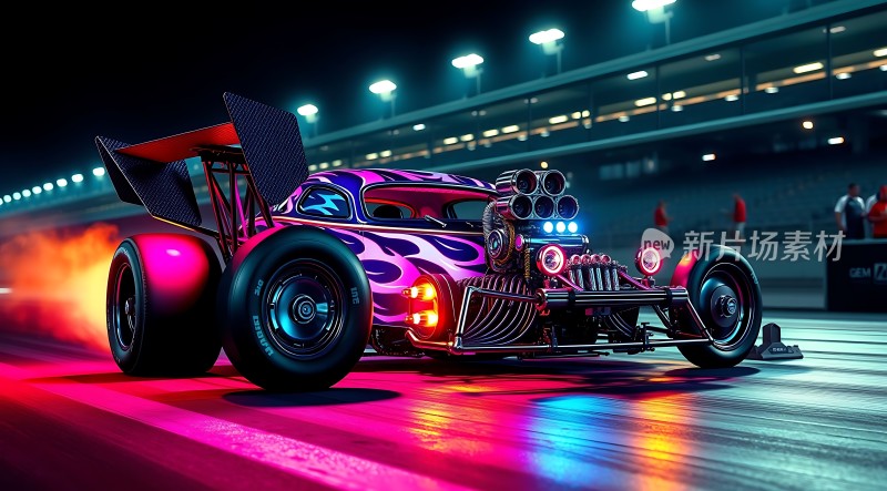 赛车之夜速度与激情的碰撞