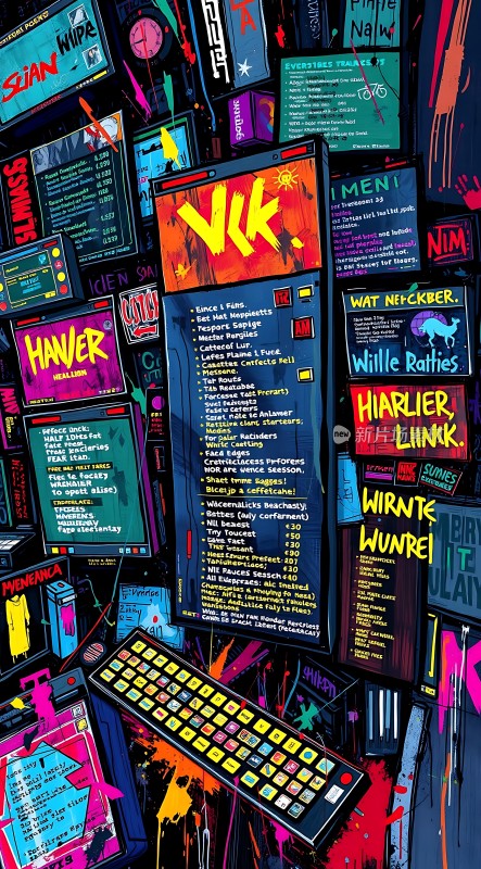 复古数码艺术作品集