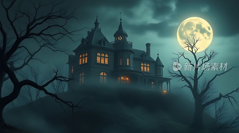 鬼影幢幢的神秘古宅