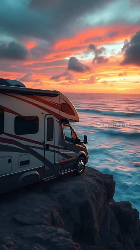 海边的露营车