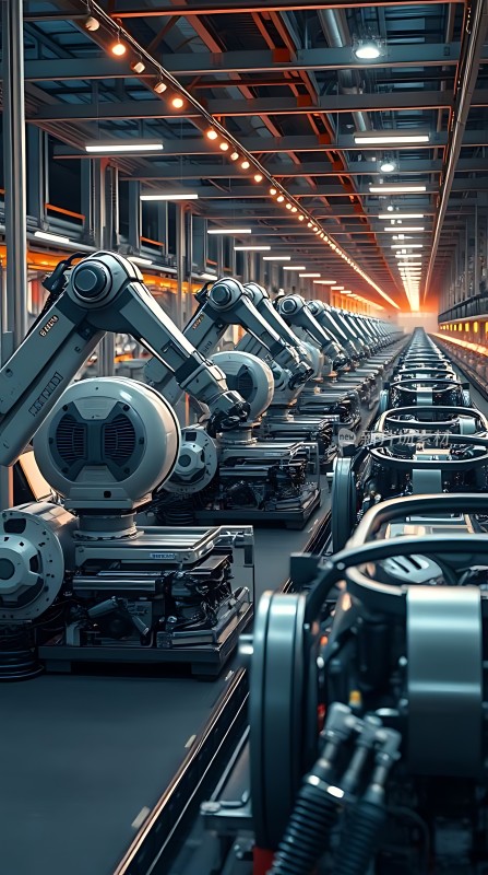 智能机器人生产线