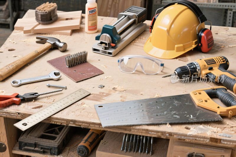 工具工作台场景