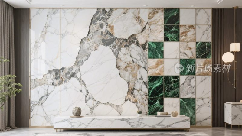 现代大理石墙面装饰