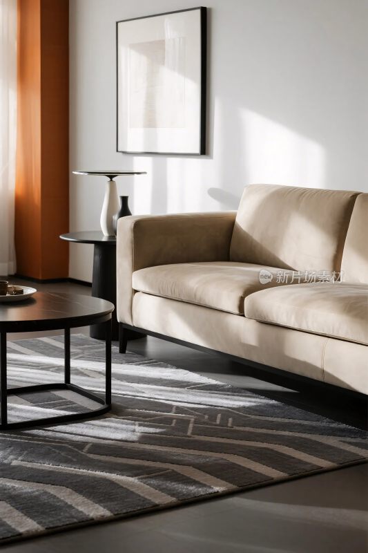 现代简约客厅布置