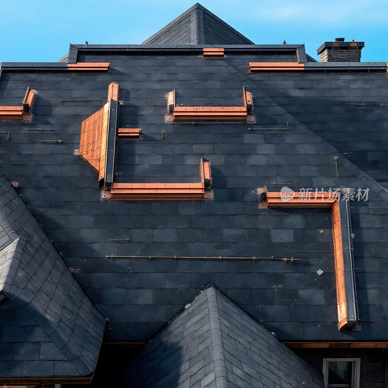 屋顶上的艺术装置