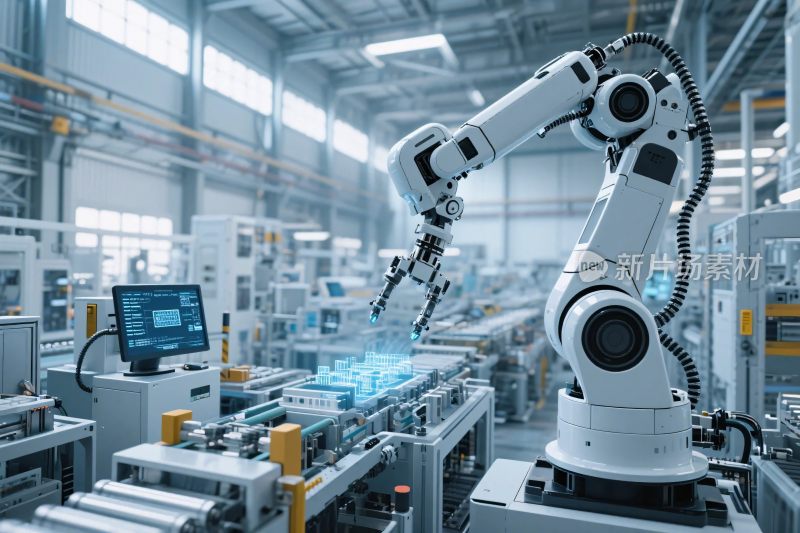 工业自动化机械臂场景