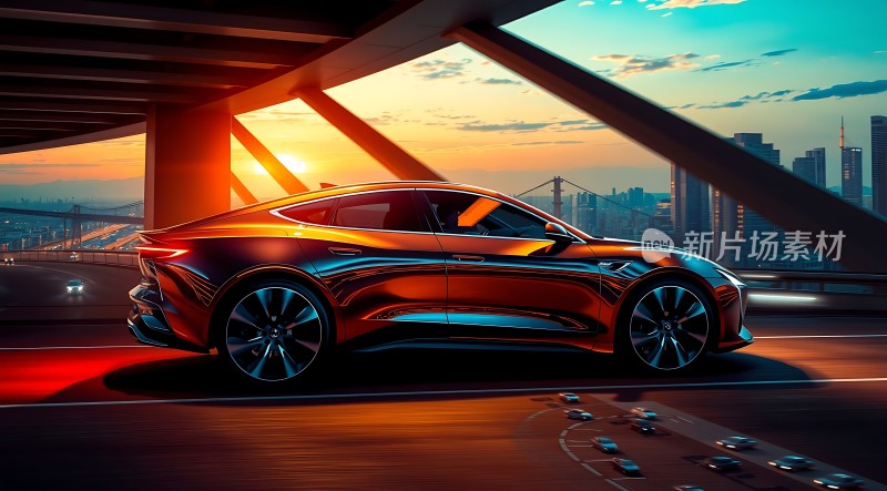 未来座驾城市之光科技与速度的完美结合！