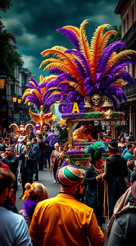 狂欢节盛装游行
