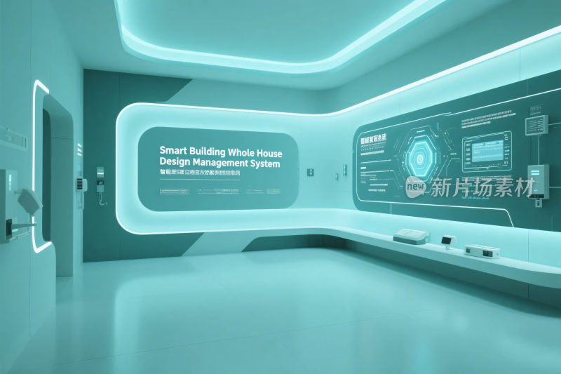 智能建筑管理系统展示场景