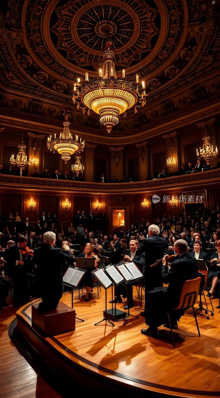 交响乐团华丽演出