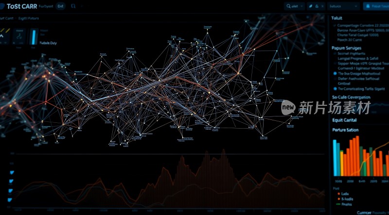 新片场素材股权资本穿透分析图
