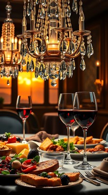 烛光晚餐浪漫时刻