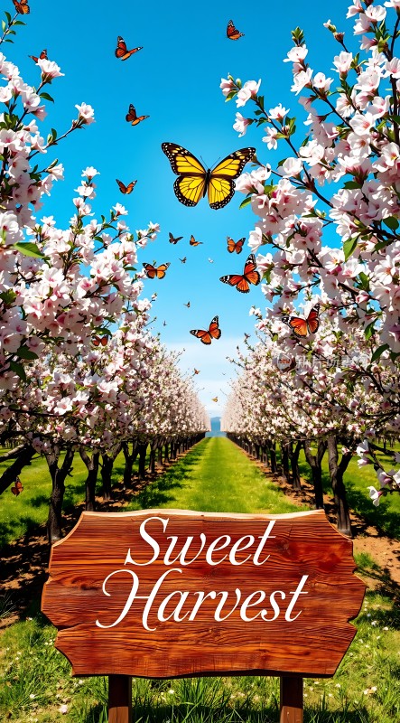 春日蝶舞果园行