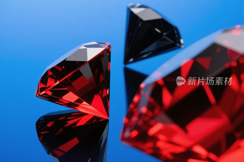 闪耀的彩色钻石