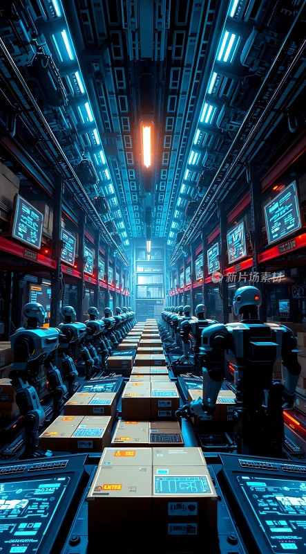 未来仓库机器人与智能物流系统