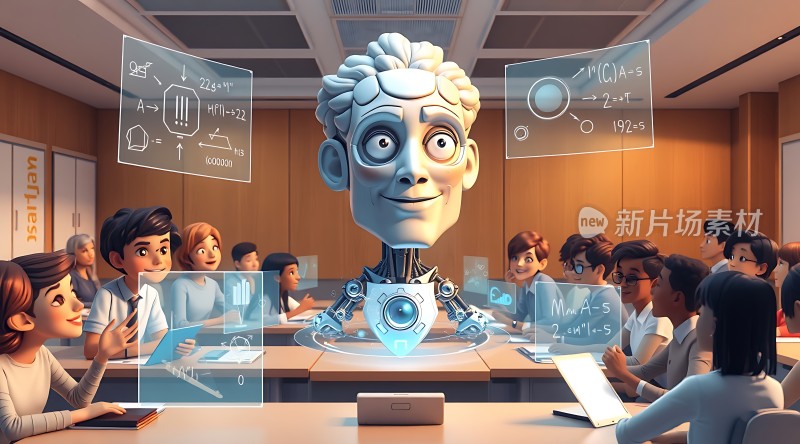 智能机器人课堂互动教学