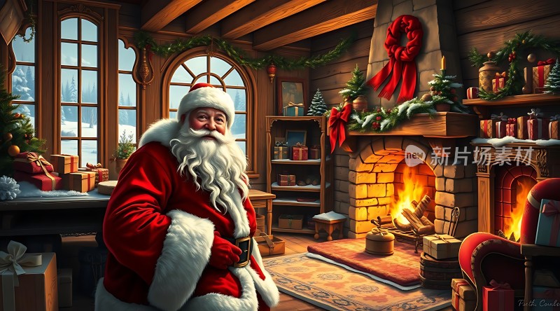 圣诞老人温馨小屋