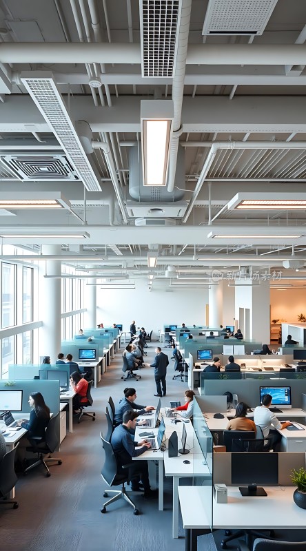 现代办公环境高效工作空间