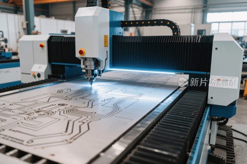 工业切割设备加工线路板