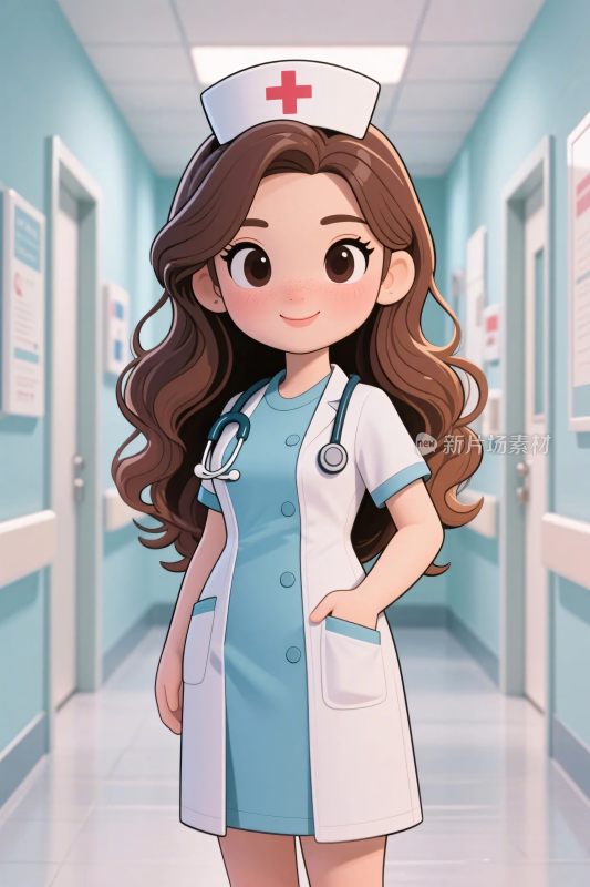 卡通护士形象